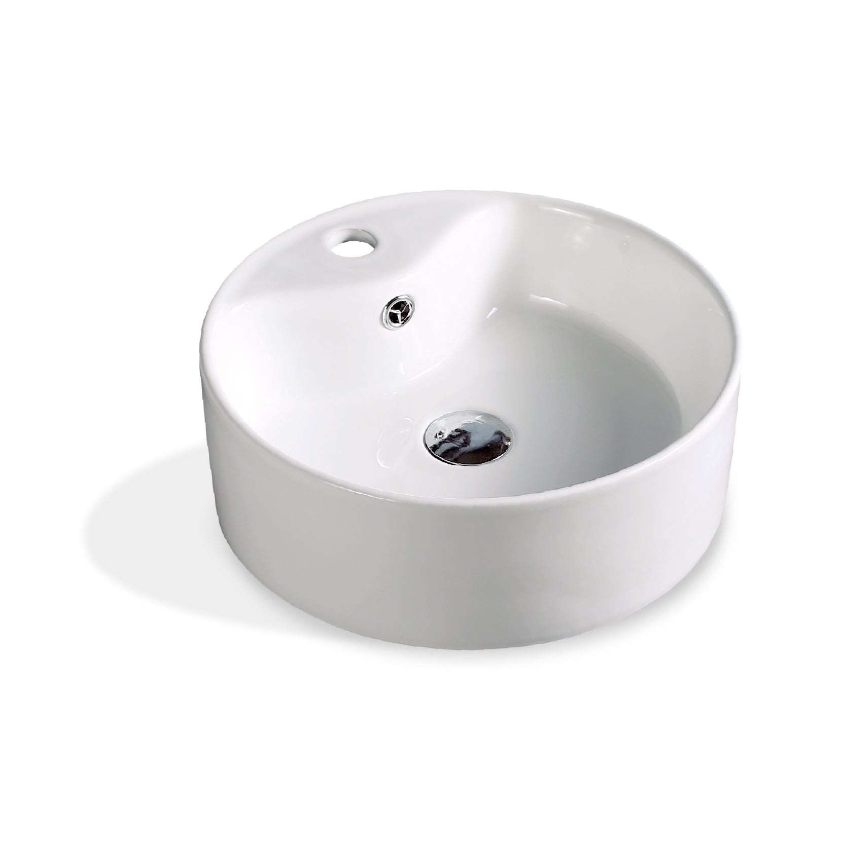 Bowl Loza (515) Mod Circular Blanco 40X40X14 Fratelli